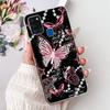 Clear For Samsung A21s SM-A217F SM-A217M Cover For Samsung Galaxy A21s Case Cute Luxury Butterfly Love Flowers Cool Painted