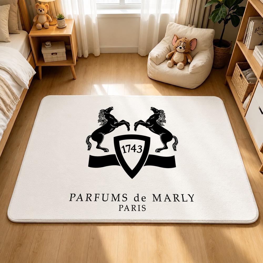 Brand-Parfums de MarlyS Floor Mat Shower Foot Mat, Bedside Carpet, Entrance Absorbent Doormat, Soft Non-Slip