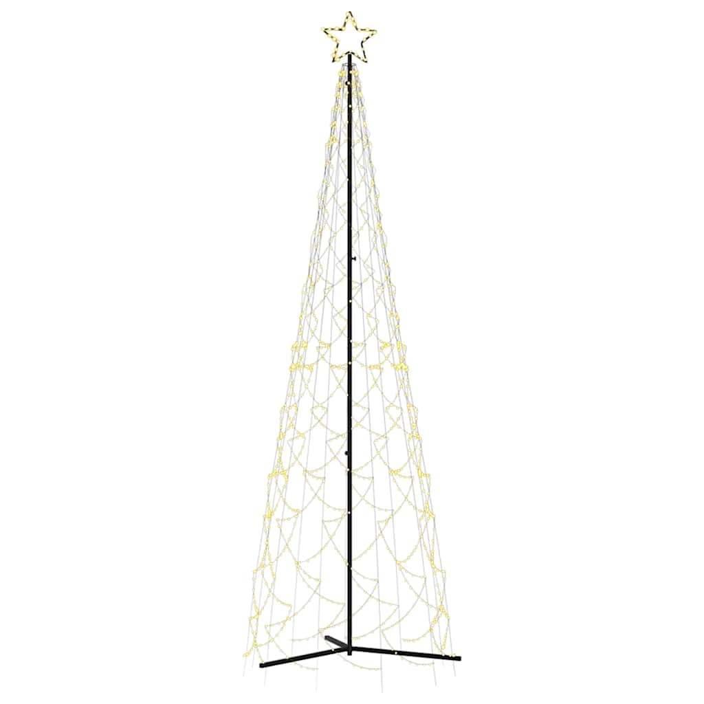 Christmas Tree Cone Warm White 500 LEDs 100 X 300 Cm