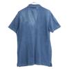 RRL Indigo Cotton Polo Shirt tops M IndigoUsed