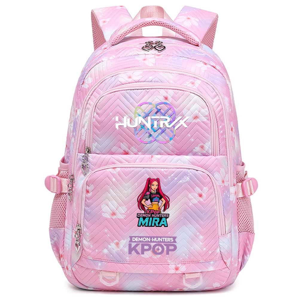 Anime K-Pop Printed Backpack Student Teenager Bookbag for Boy Girl Schoolbag Kid Gift Women Large Capacity Travel Bag Mochila Escolar Rucksack