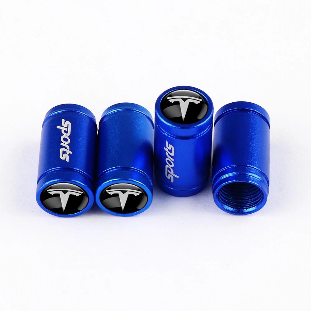 

Car Sticker 2025 Hot 4Pcs Car Wheel Tire Valve Caps Tyre Stem Cover Bolt-In Accessories For Tesla Model Y Model 3 2017-2023/MODE