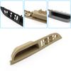 LHD RHD Car Interior Handle Inner Door Armrest Panel Pull Trim Window Switch Cover For BMW 5 Series E60 E61 2006-2010