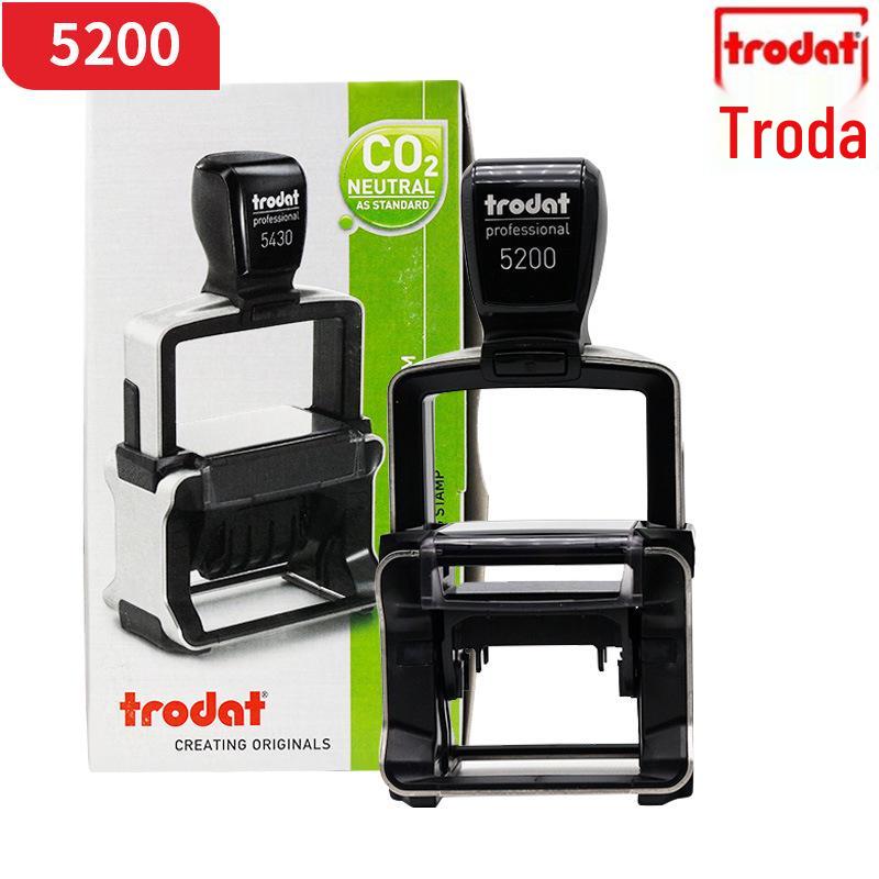 Trodat Heavy-Duty Self-Inking Stamp with Metal Frame and Automatic Ink Release