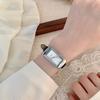 Vintage Square Dial Women's Leather Strap Watch Casual Multi Color Quartz Wristwatch Original Ladies Business Watches Reloj