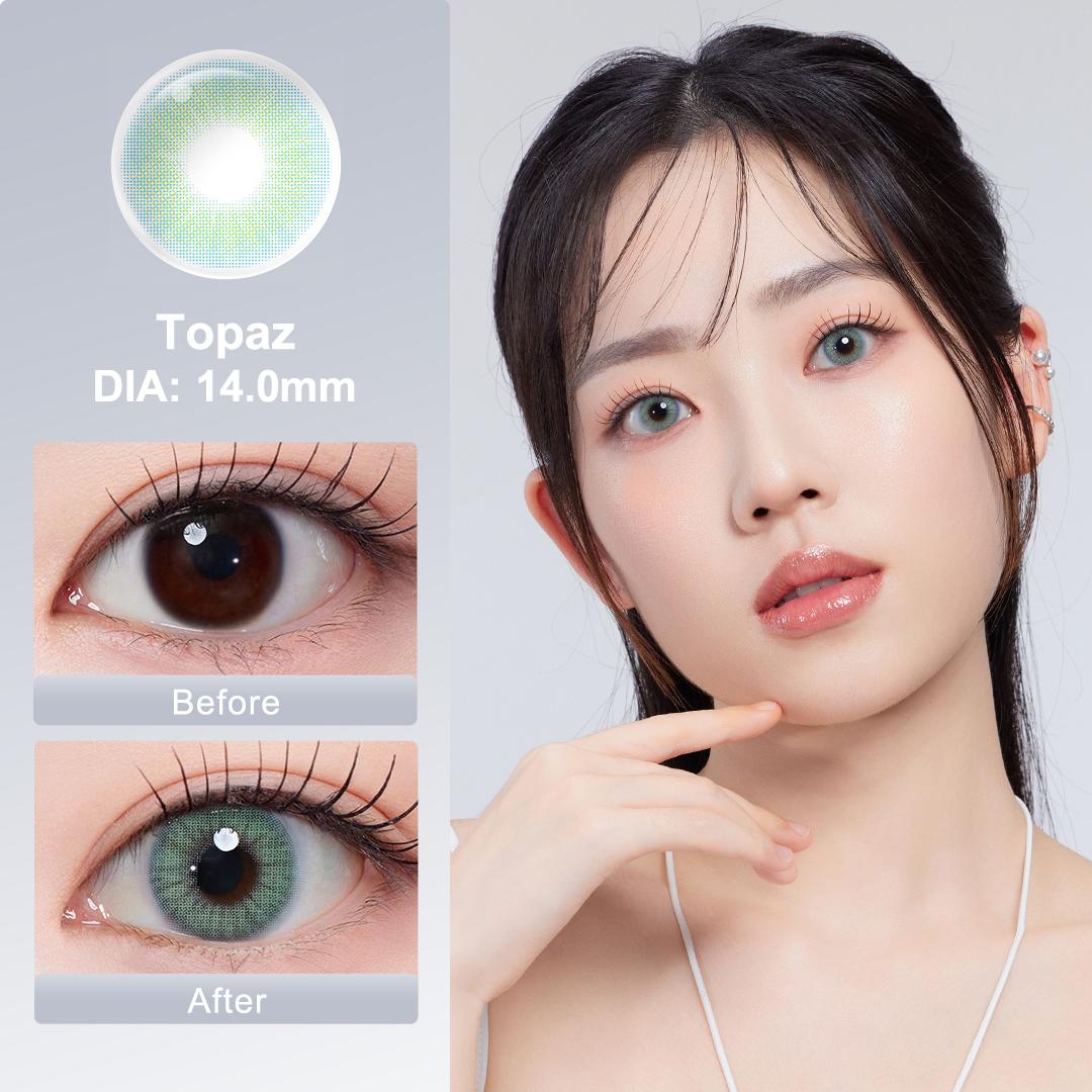 

0~-6.50 Кольорові контактні лінзи Magister 14mm Brown/Gray Natural контактні лінзи Queen Series 14mm