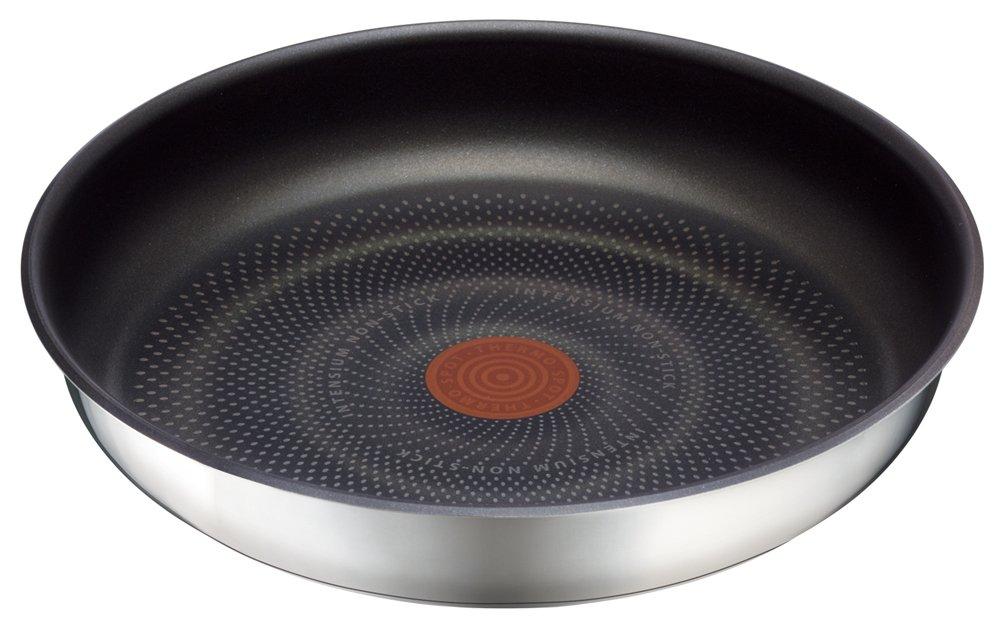 

Tefal frying pan IH stainless steel with removable handle 26cm L92905 Ingenio Neo