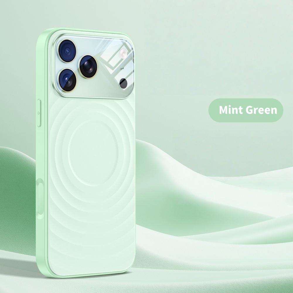 

Magnetic Ripple Liquid Siliocne For Magsafe Case For iPhone 17 16 15 Pro Max Clear Camera Protector Cap for iPhone 17 16 Pro iPhone 15