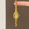 Medieval Niche Vintage Diamond-Encrusted Retro Light Luxury Watch Women'S Exquisite Delicate Bracelet Premium Quartz Women'S Watch