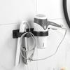 Convenient Hair Appliance Rack Wall Mount Blow Dryer and Flat Iron Holder with Strong Adhesion Styling Tool Organizer