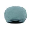 Blue Peaked Cap Women Spring Autumn Solid Color Beret British Vintage Cap Men's Cotton Forward Cap