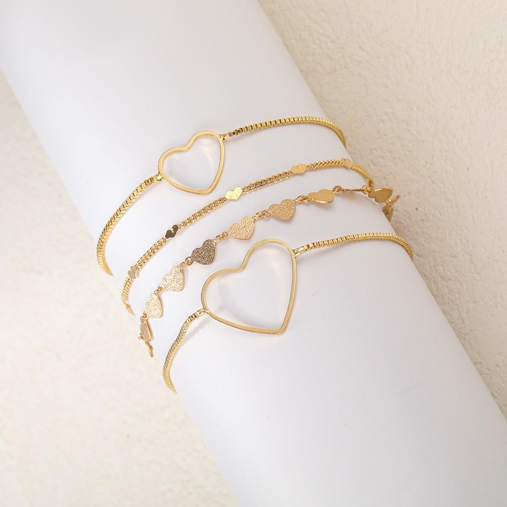 14Pcs Gold Color Bracelet Sets Boho Retro Thick Twist Cuban Chain Bracelet for Women 2026 New Trendy High Quality Jewelry Gifts