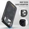 For iPhone 17 Pro Magnetic Case CASEME ME80 Series Leather PC TPU Phone Cover with Detachable Wallet