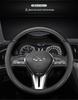 Genuine Leather Steering Wheel Cover for Infiniti Q50L, QX50, G25, QX30, Q60, QX70, FX35, Q70L