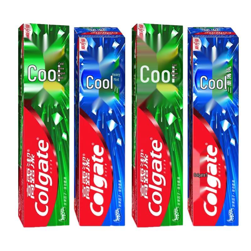 Colgate Triple Mint & Longjing Tea Toothpaste Twin Pack