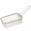 Every Foldable Square Fryer Oil Frying Basket for French Fried and Square Tempura Stainless with Vegetable Drainer U. Basket, Drainer, Fries, Chicken,