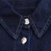 2024 Fall European & American Women’s Casual Denim Shirt and Tie-Waist Pants Set