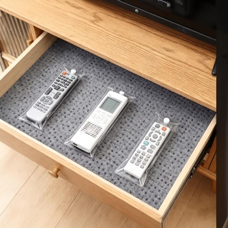 5/10 Stück Klare PVC-Fernbedienungsabdeckung Staubdicht Wasserdicht Kratzfest Für Zuhause TV AC Fernbedienungsschutz