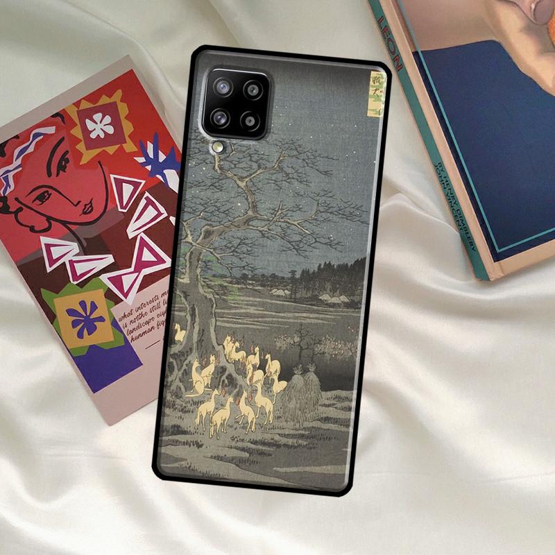 Japanese Ukiyoe Case For Samsung Galaxy A06 A16 A56 A36 A26 A54 A34 A14 A52 A32 A12 A13 A33 A53 A15 A35 A55