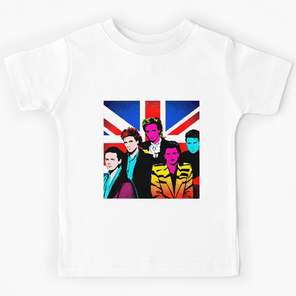 Abstract 80s New Wave Album Cover Art Print Kids T-Shirt 150