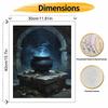 Halloween Magic Cauldron Potion Digital Oil Painting Coloring Painting Hand Painting Home Decoration