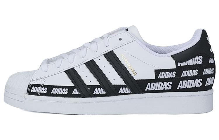 

Adidas Superstar Wordmark Heel Stripe - White Black FX5558 42