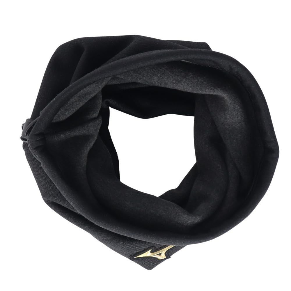 Mizuno Pro Breath Thermo Neck Black Warmer, 12JY0B01, 09,