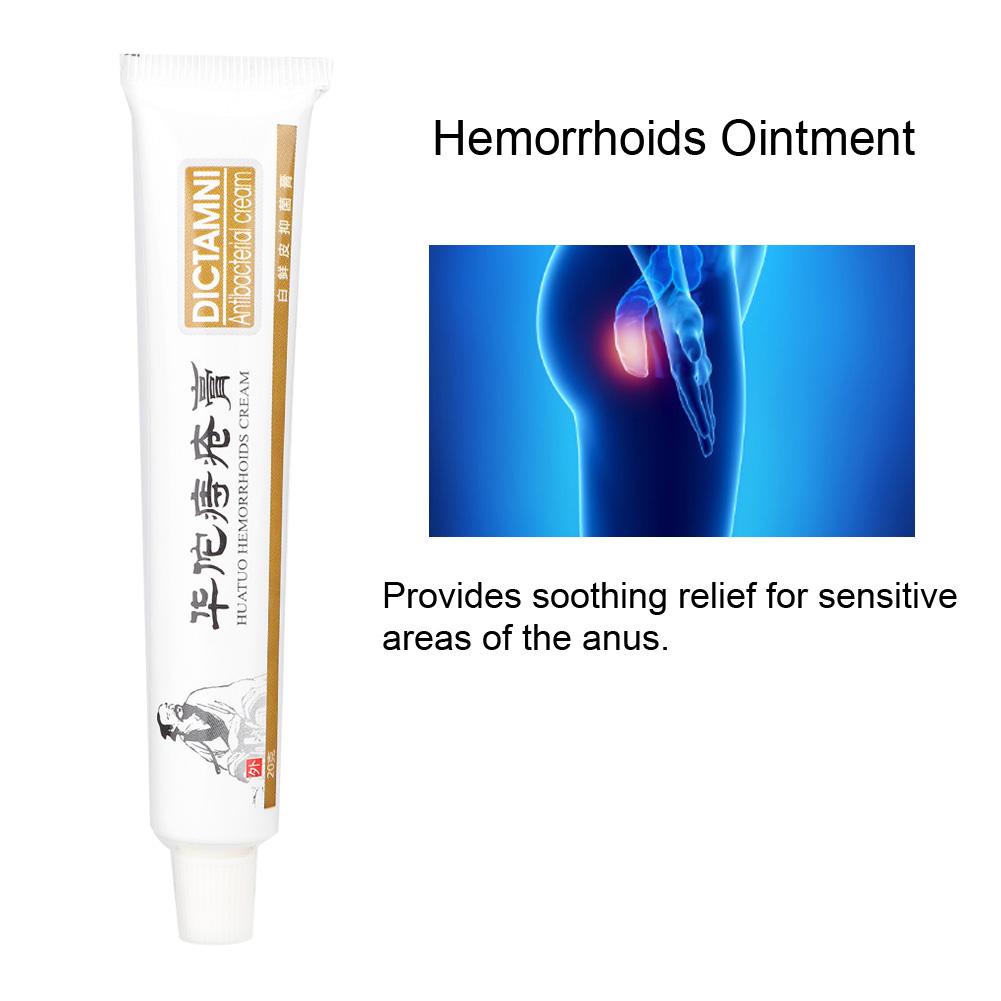 20g Herbal Hemorrhoids Ointment Natural Plant Extract Piles Treatment Cream Relieving Itching