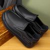 Fashion Handmade Casual Leather Shoes Handmade Men's Loafers Business Slip On Shoes Classic Soft Hiking Shoes Non-Slip Driving Footwear