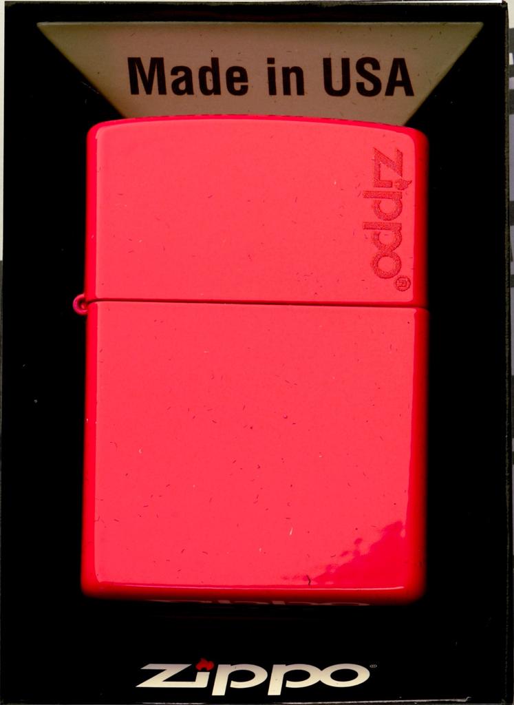 Zapalniczka Zippo Red Matte Logo 60001204