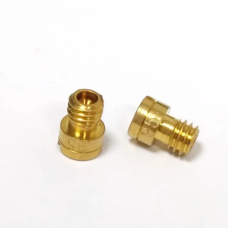 Set of 2pcs 4mm Thread M4 Round Main Jet Size 40-60 For Motorcycle Carb Mikuni Kenhin Carburetor Gy6 139qmb 50cc Injector Nozzle