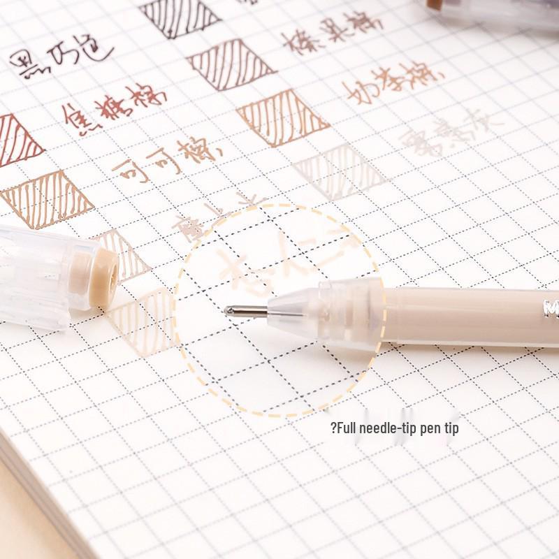 Blue Fruit Journal Pen Set: High-Capacity Neutral Pens for Drawing, Note-Taking, Highlighters, and Fine Tip Pens