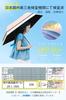 JIS Certified Folding Parasol with UV Protection and Heat and UV Sun Heat Automatic Windproof and Heatstroke Storage Pouch Gift Pink x 100% Blocking,