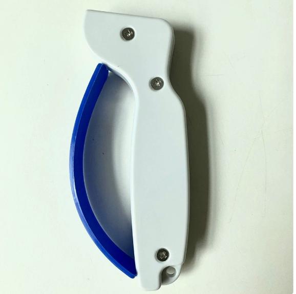 Portable PVC Knife Sharpener, Compact Manual Blade Sharpening Tool for Knives Axes, Outdoor Camping Gear
