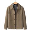 Woolen Short High-end Casual Non-cashmere Jacket, Thickened Padded Cotton Wool In Autumn and Winter