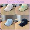 Embroidered Alphabet Baseball Cap With Sun Protection For Casual Wear In Spring