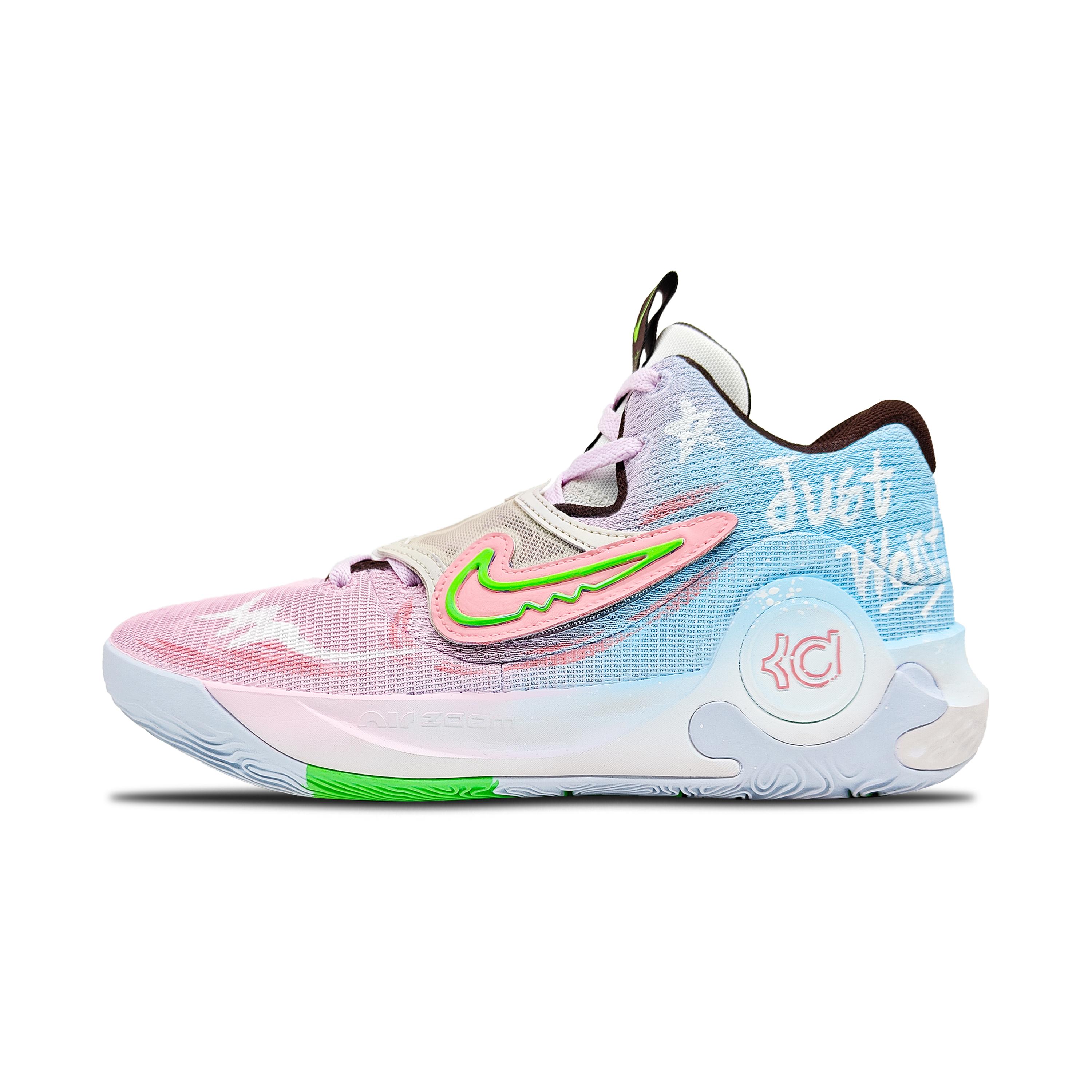 

Nike KD Trey 5 X Abrasion Resistant Low top Basketball Shoes Men s Sky Blue DJ7554-014(Team407-) 44