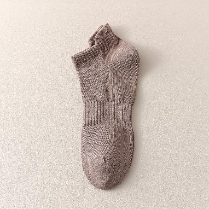 Men's Summer Thin All-purpose Cotton Mesh Breathable Sweat Absorption Deodorant Antibacterial Sports Socks