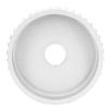 High Carbon Steel Wood Carving Disc 5/8" Arbor Silver Wood Carving Wheel Red Quick Rough Cutting Grinding Wheel Woodworking