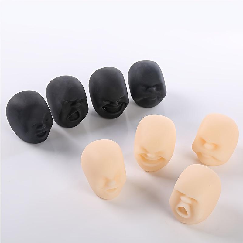 Humorous And Whimsical Facial Expression Stress Balls Easily Squeezable And Stretchable with a Slow Rebound Texture Playful Gift