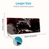 Tokyo Ghoul Mouse Pad, Large Gaming Desk Mat, Non-slip XXL Mousepad for Laptop & Tablet, Mini PC Playmat with Stitched Edges
