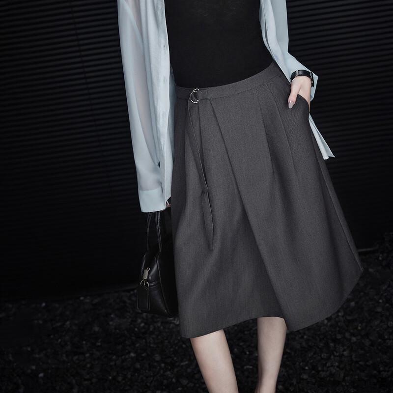 

Demana Women s Irregular A-Line Midi Skirt L