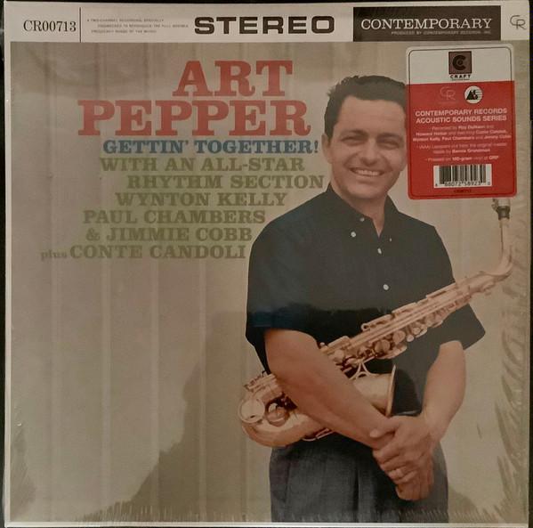 

LP Record ART PEPPER - Gettin Together! CR00713 Craft Recording 2024 Worldwide Jazz