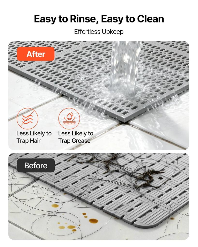 Afvoer Mat, 90 x 1500 cm, PVC Antislip Commerciële Vloermat, Natte Ruimte Water Afvoer Spatmat Holle Deurmat Rol, voor Buiten Binnen Restaurant