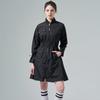 Outer Pocket Point Dress Bk