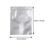 10-200pcs Vacuum Sealing Foil Bags Silver for Storage, Heat Sealable Aluminum Foil Pouches, Vacuum Bag for Coffee, Spices,Powder