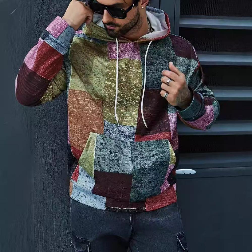 Autumn Cross Grid Pattern 3d Print Hoodie Kids Fasual European American Style Hoodie Streetwear Sweatshirt Girl Clothes Top