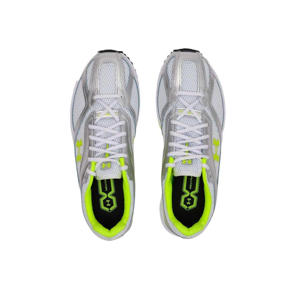 Under Armour HOVR Apparition Comfortable Fashion Simple Versatile Low-Top Lifestyle Casual Shoes Unisex Sneaker Silver Gray 3027595-023