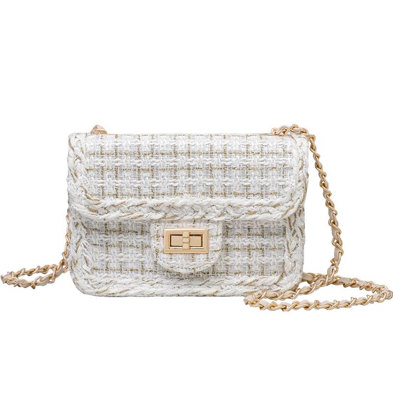 Bag 2025 new summer messenger bag women's bag small fragrant style high sense armpit bag chain small square bag