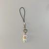 1/6Pcs Keychain Heart Cat Styling Design Keyring Phone Decoration Kitty Phone Charm Multifunctional Charm Key Holder